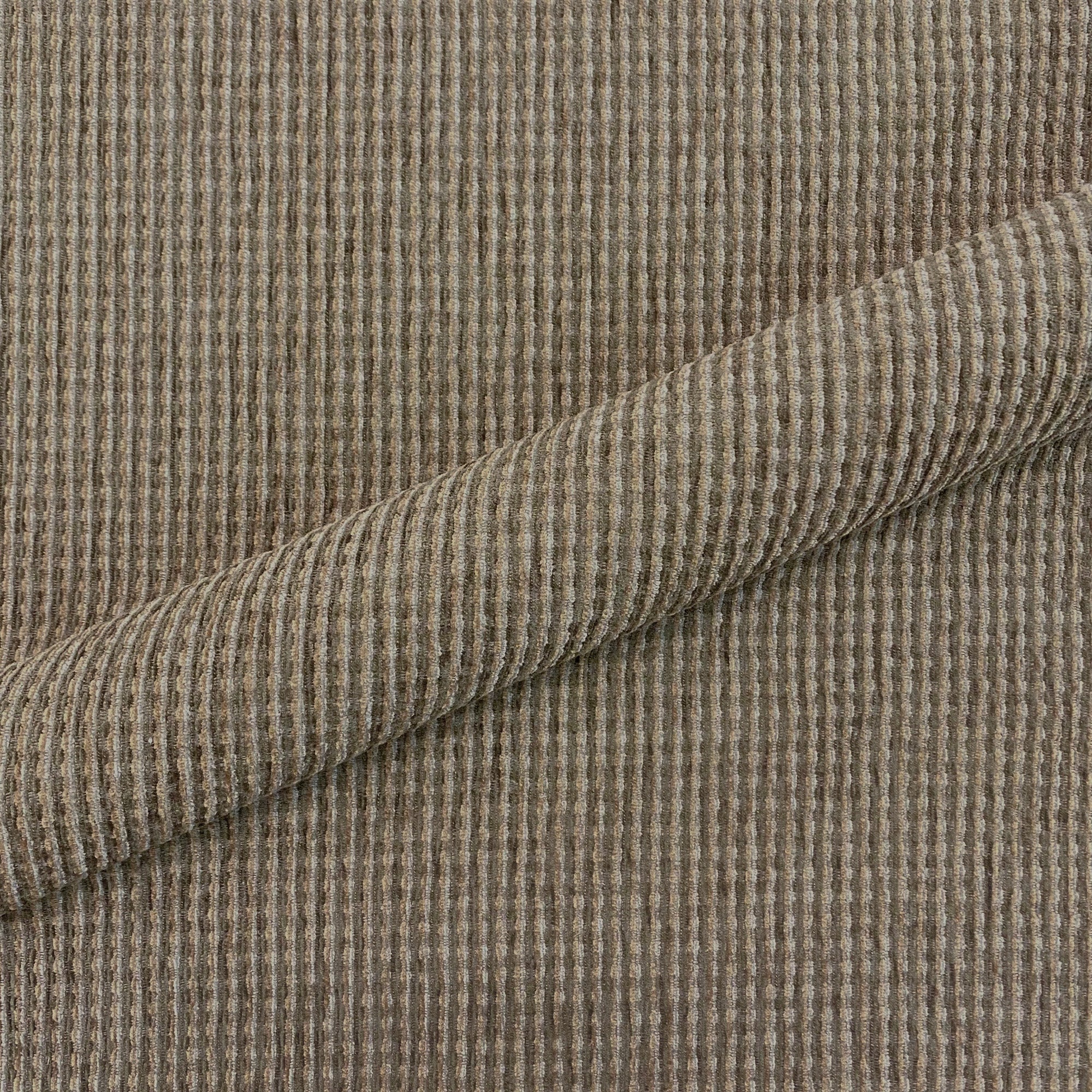 Brown Lodge Textured Chenille Upholstery Fabric 54"