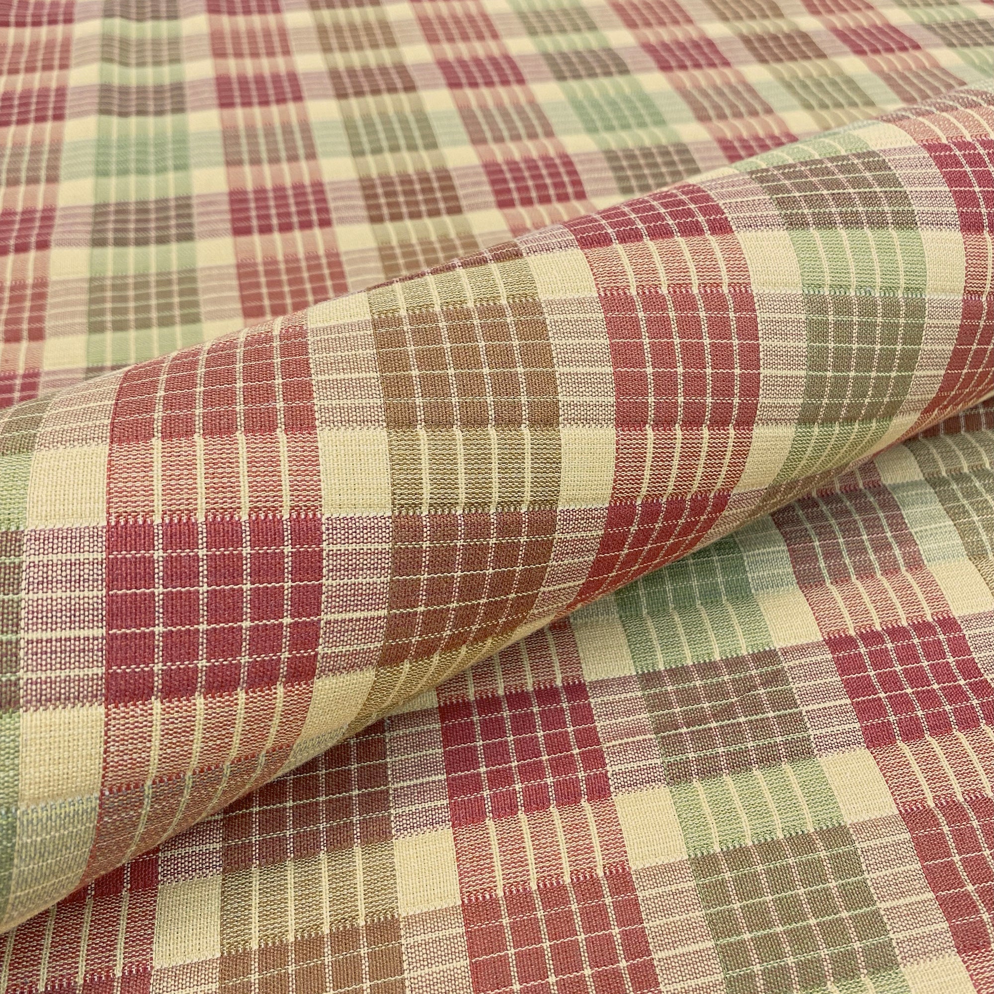 Autumn Farmhouse Plaid Upholstery Fabric 54"