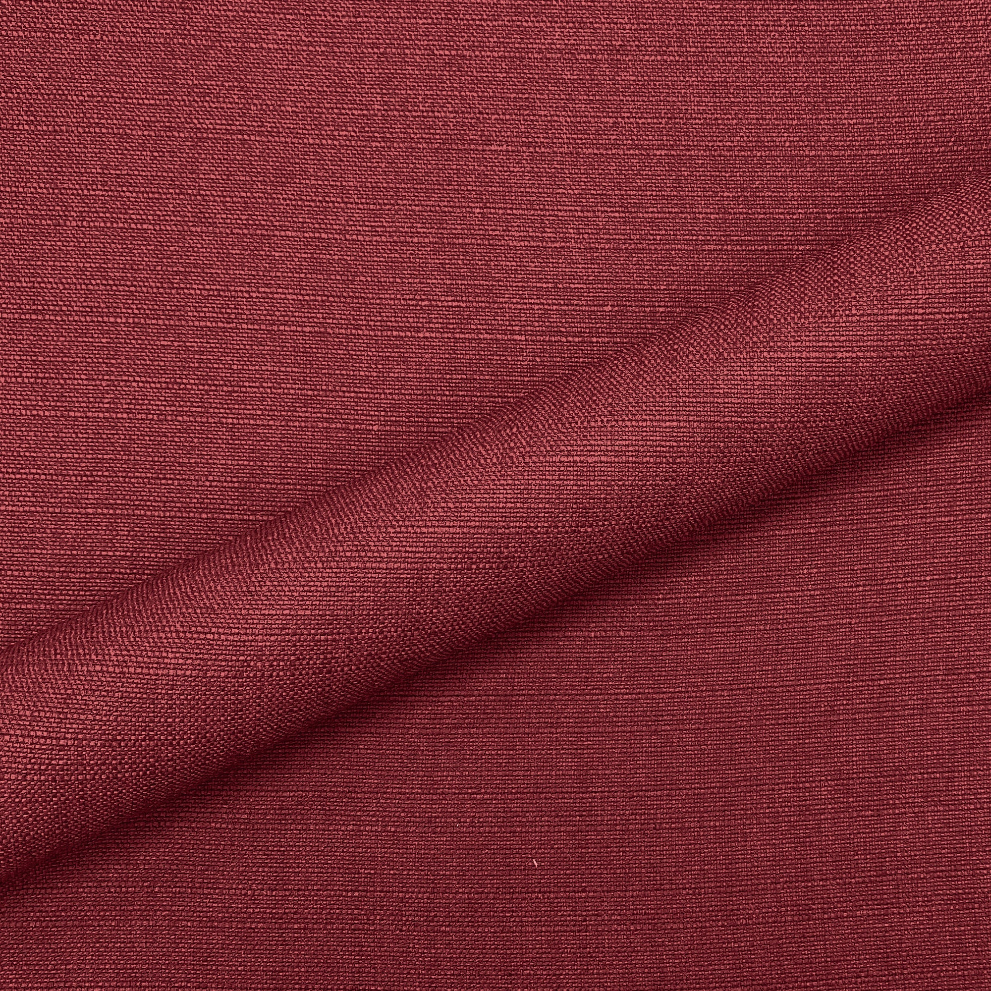 Aris Solid Maroon Linen Upholstery Fabric 58"