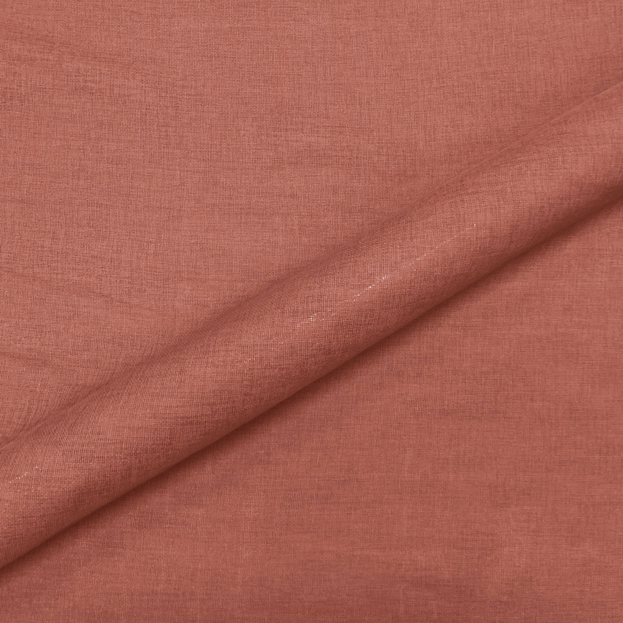 Red Solid Linen Upholstery Fabric 112"
