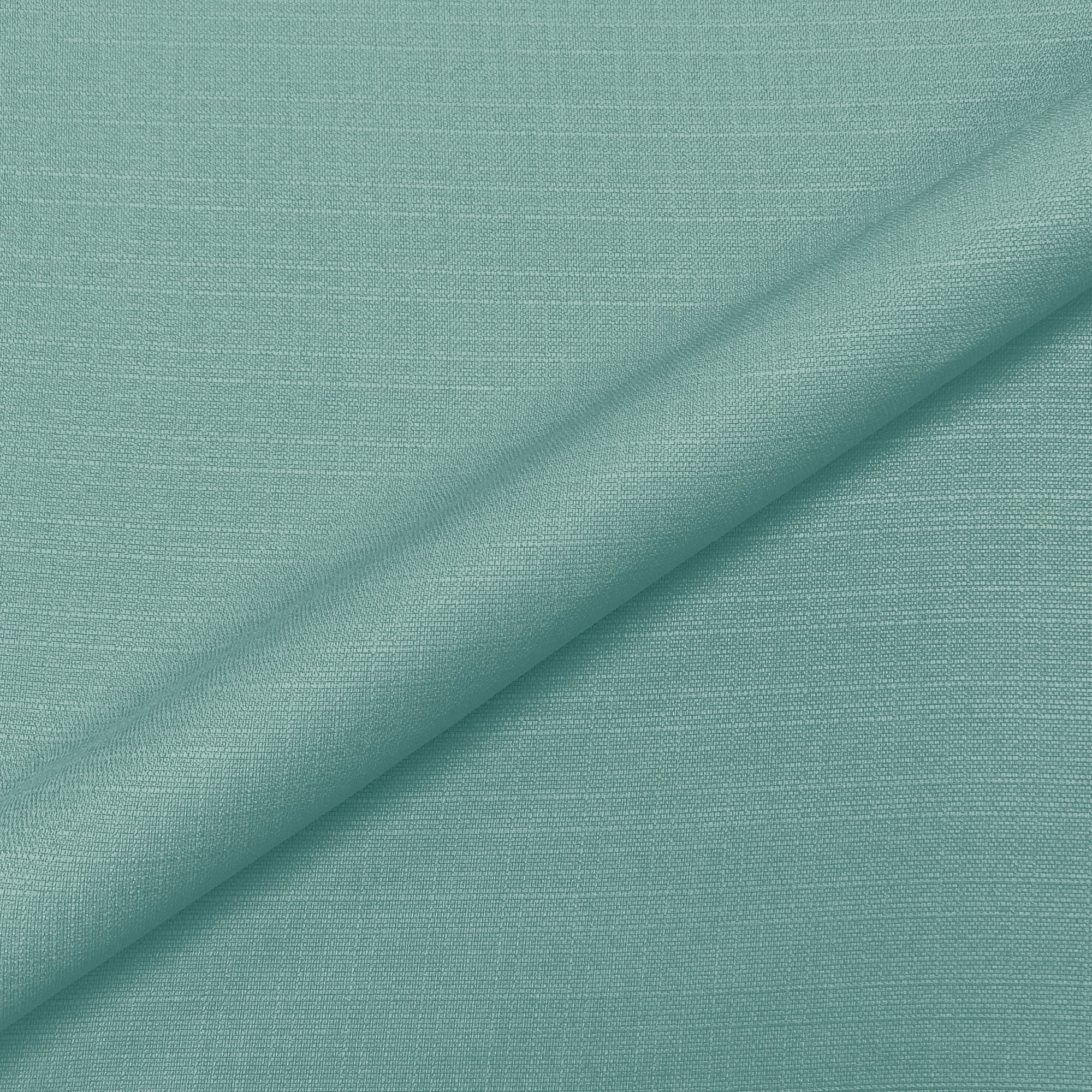 Turquoise Solid Woven Upholstery Fabric 58"