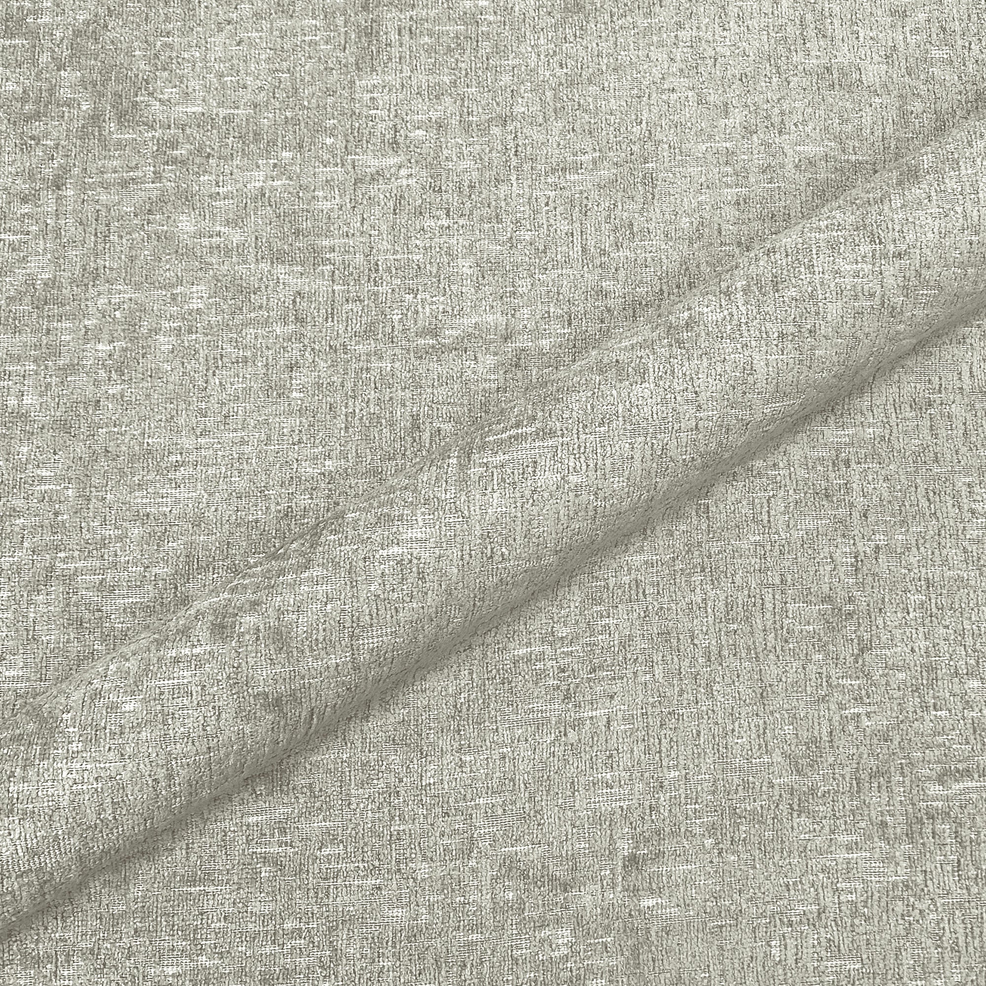 Warm Gray Modern Abstract Chenille Upholstery Fabric 52"
