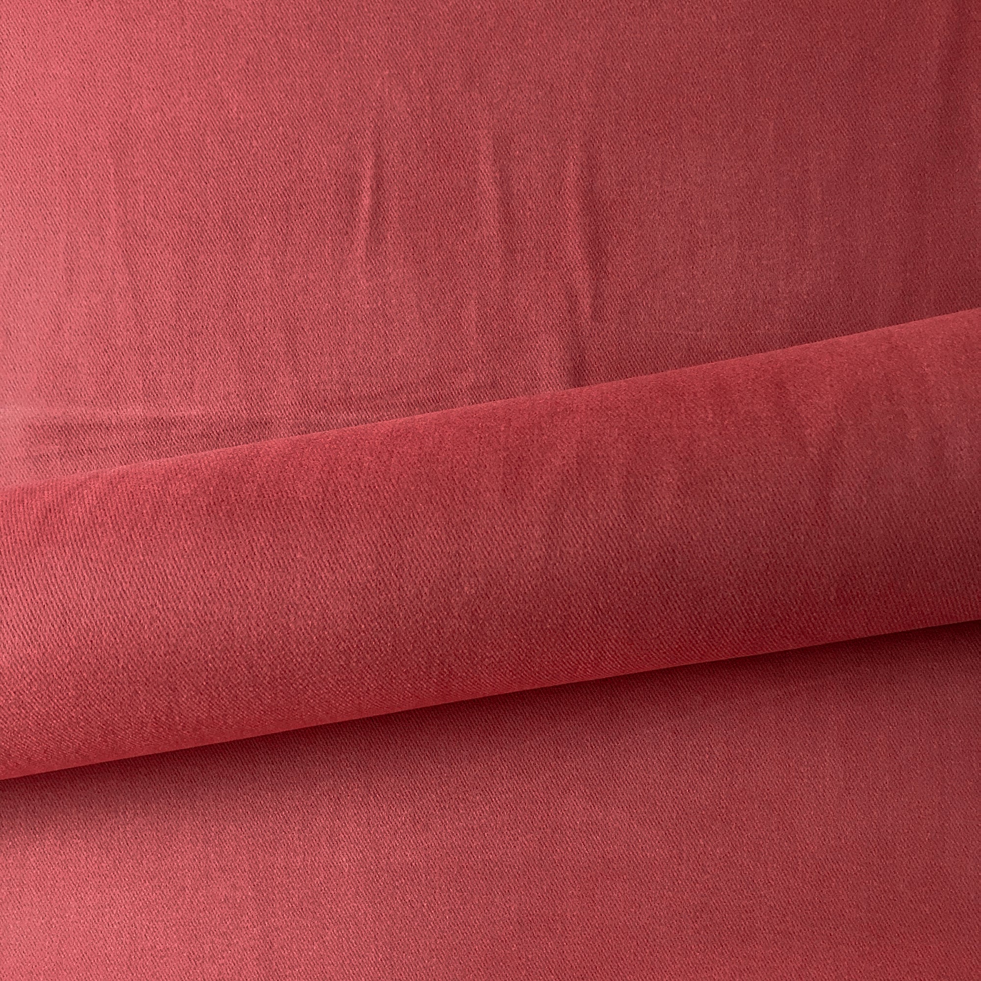 100% Cotton Ariston Solid Red Upholstery Fabric 54"