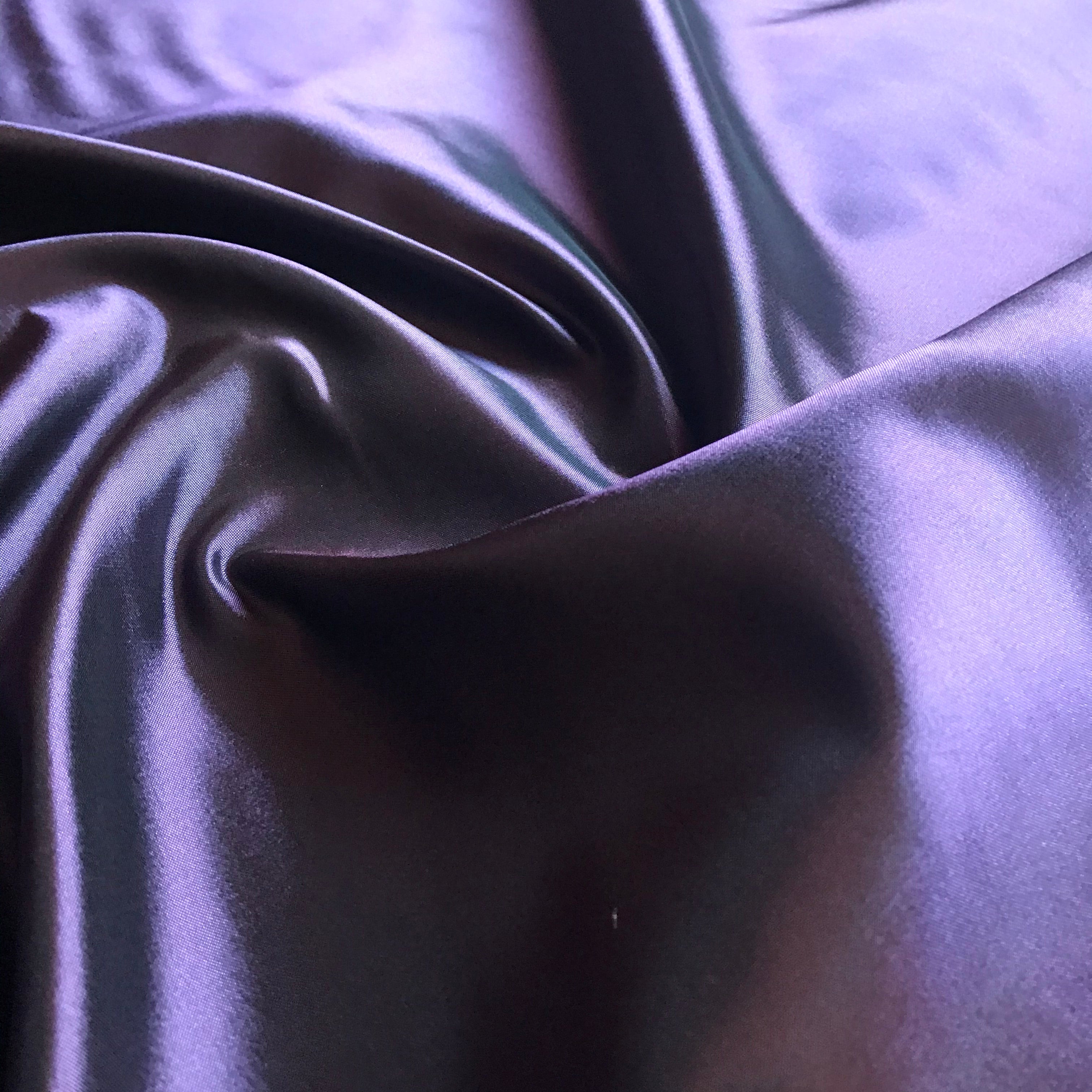 Upholstery Grade 100% Real Silk Fabric 54" in Purple