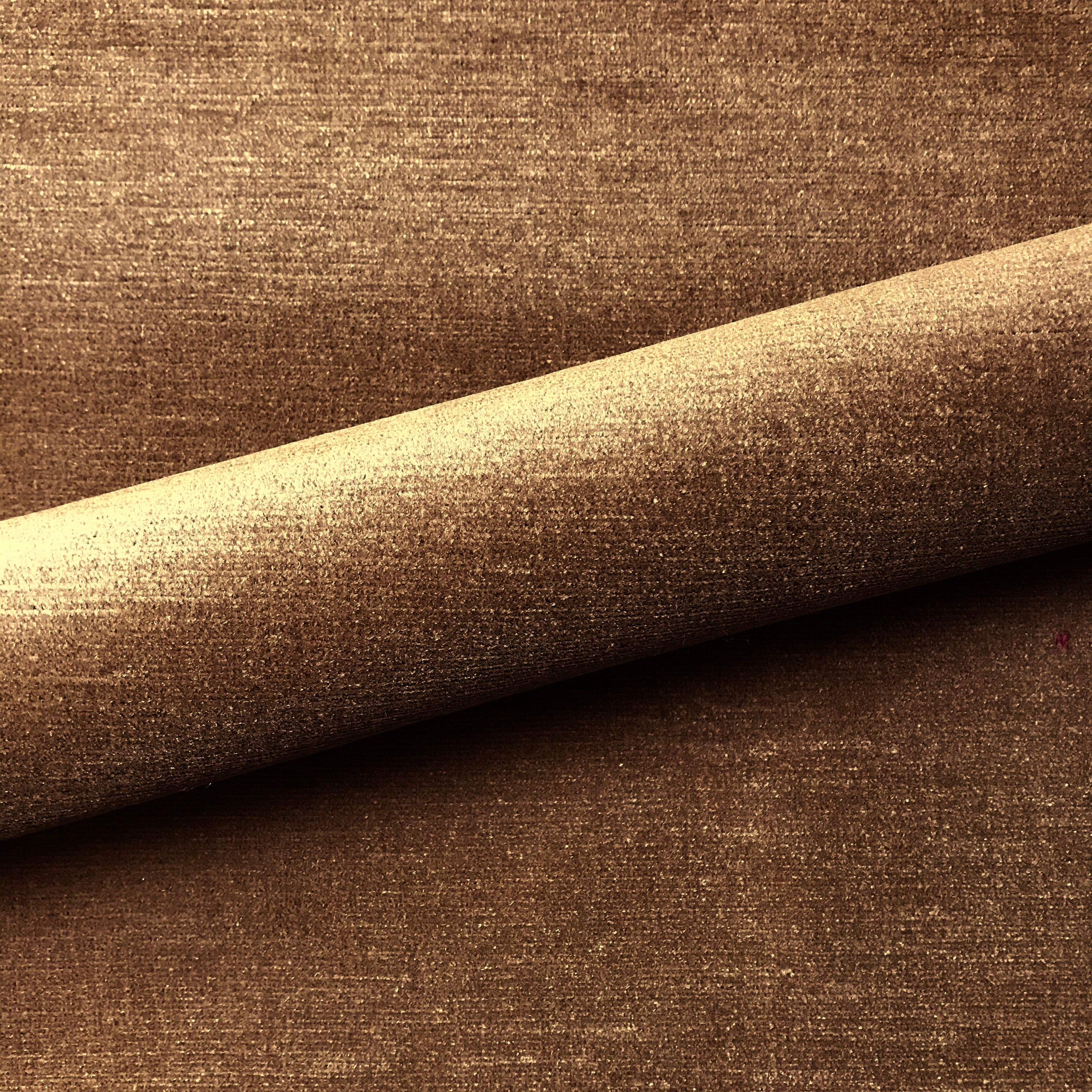 Brown Southwestern Ribbed Chenille Upholstery Fabric 56"