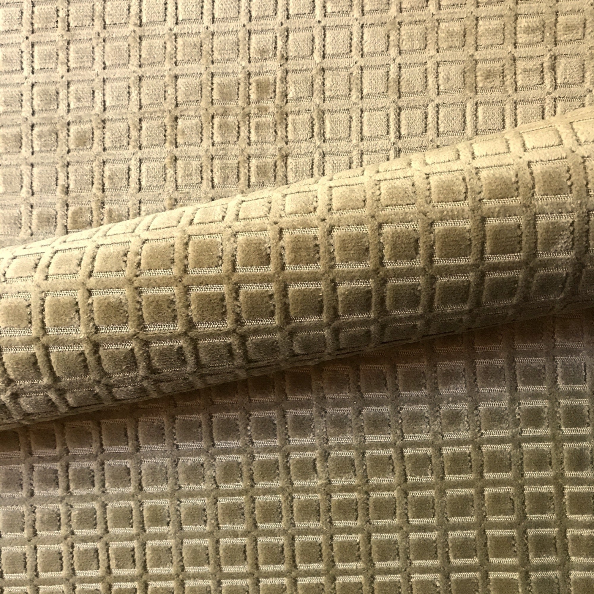 Wheat Rustic Textured Chenille Upholstery Fabric 54"