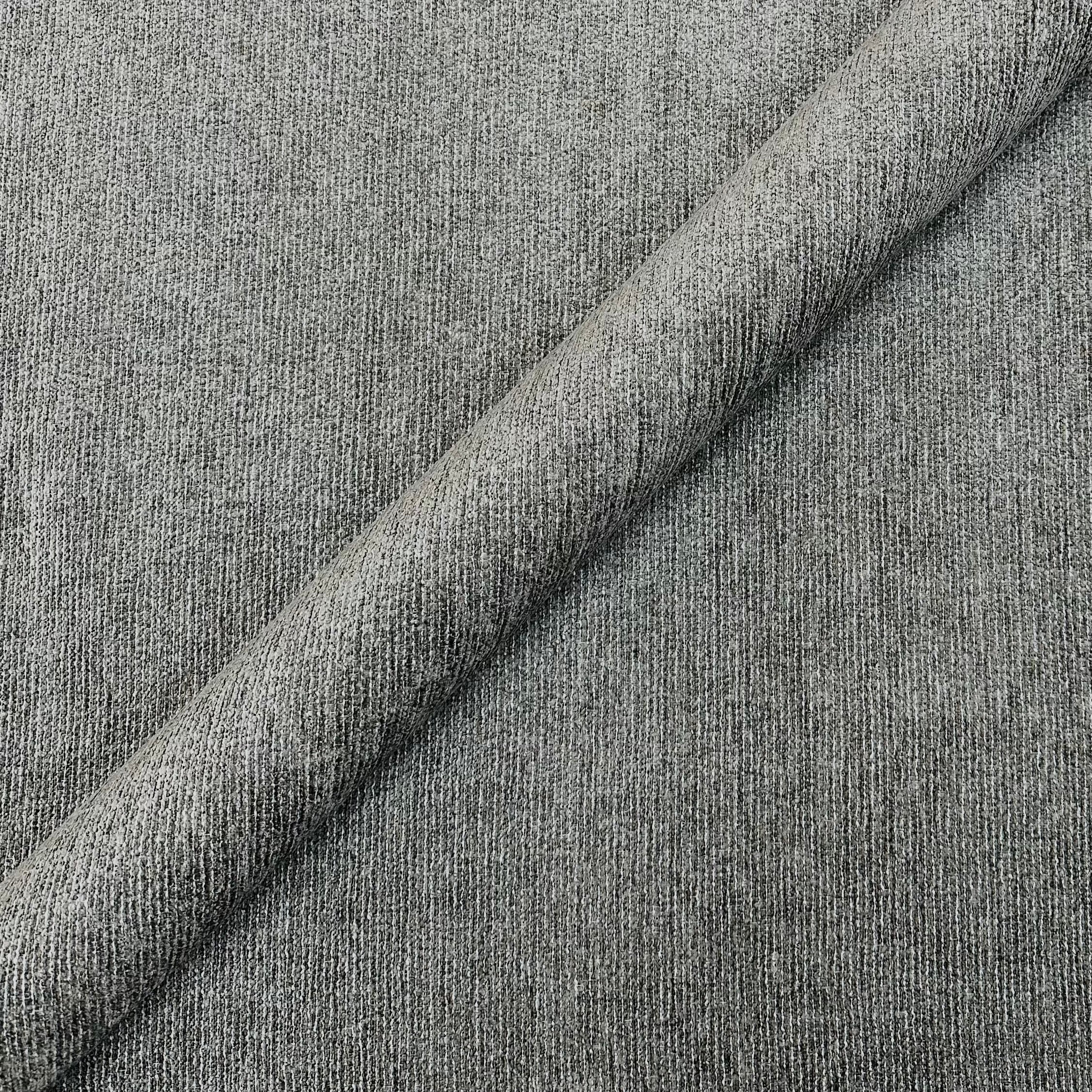 Taupe Contemporary Jacquard Upholstery Fabric 56"