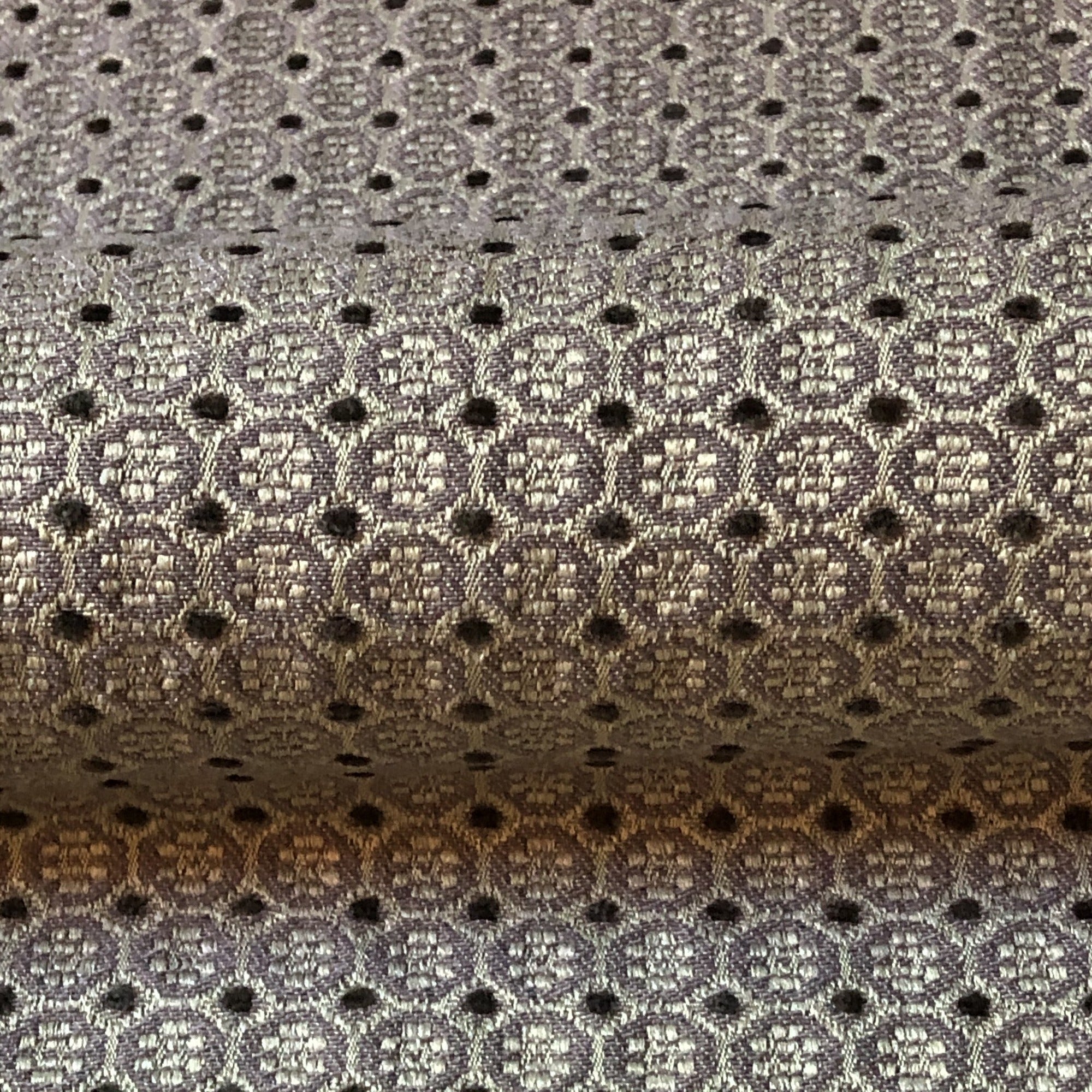 Lavender Geometric Jacquard Upholstery Fabric 54"