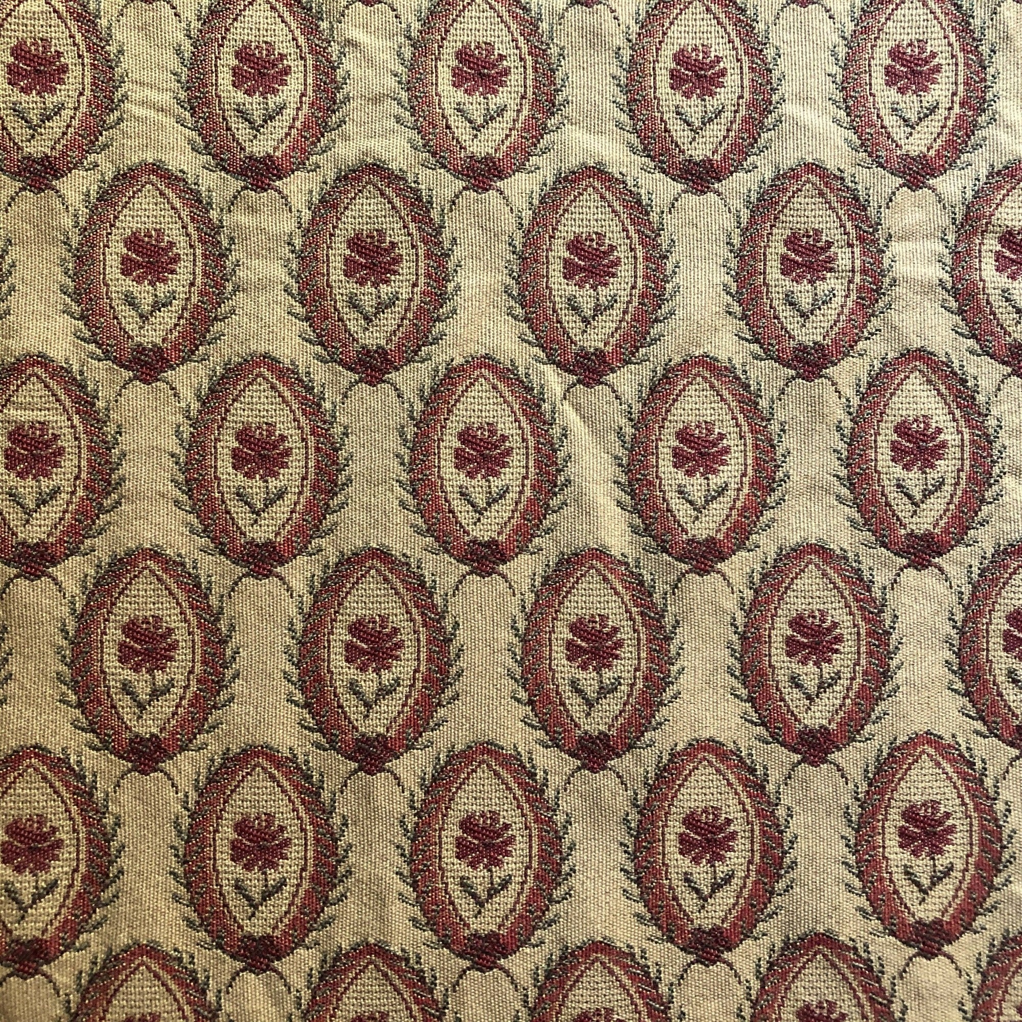 Traditional Chintz Jacquard Upholstery Fabric 54"