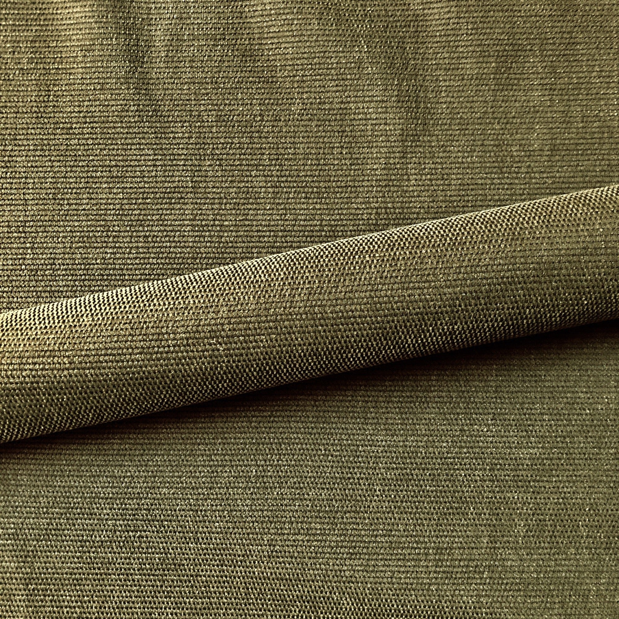 Khaki Green Textured Upholstery Fabric 54"