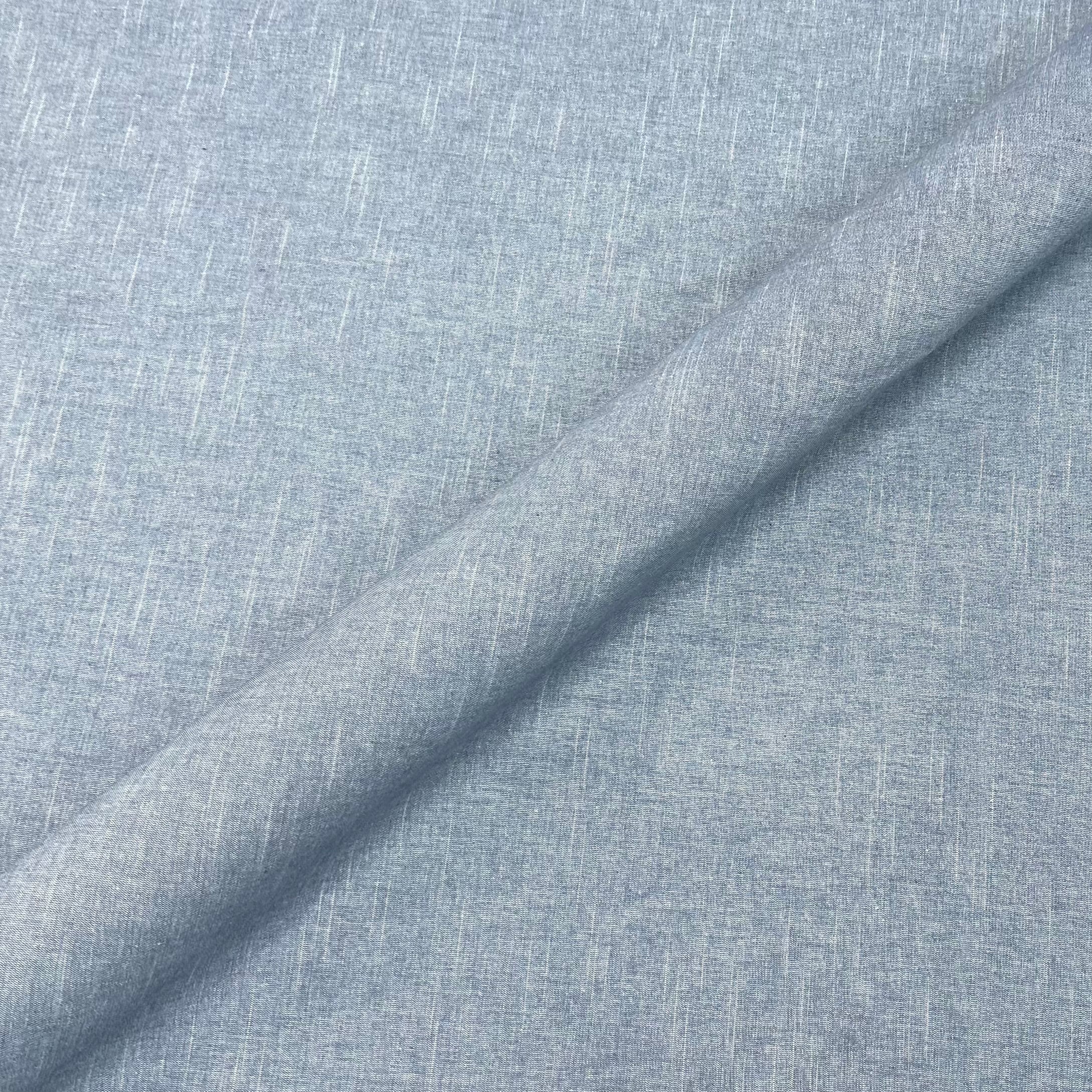 Duval Denim Cotton Traditional Fabric 54"