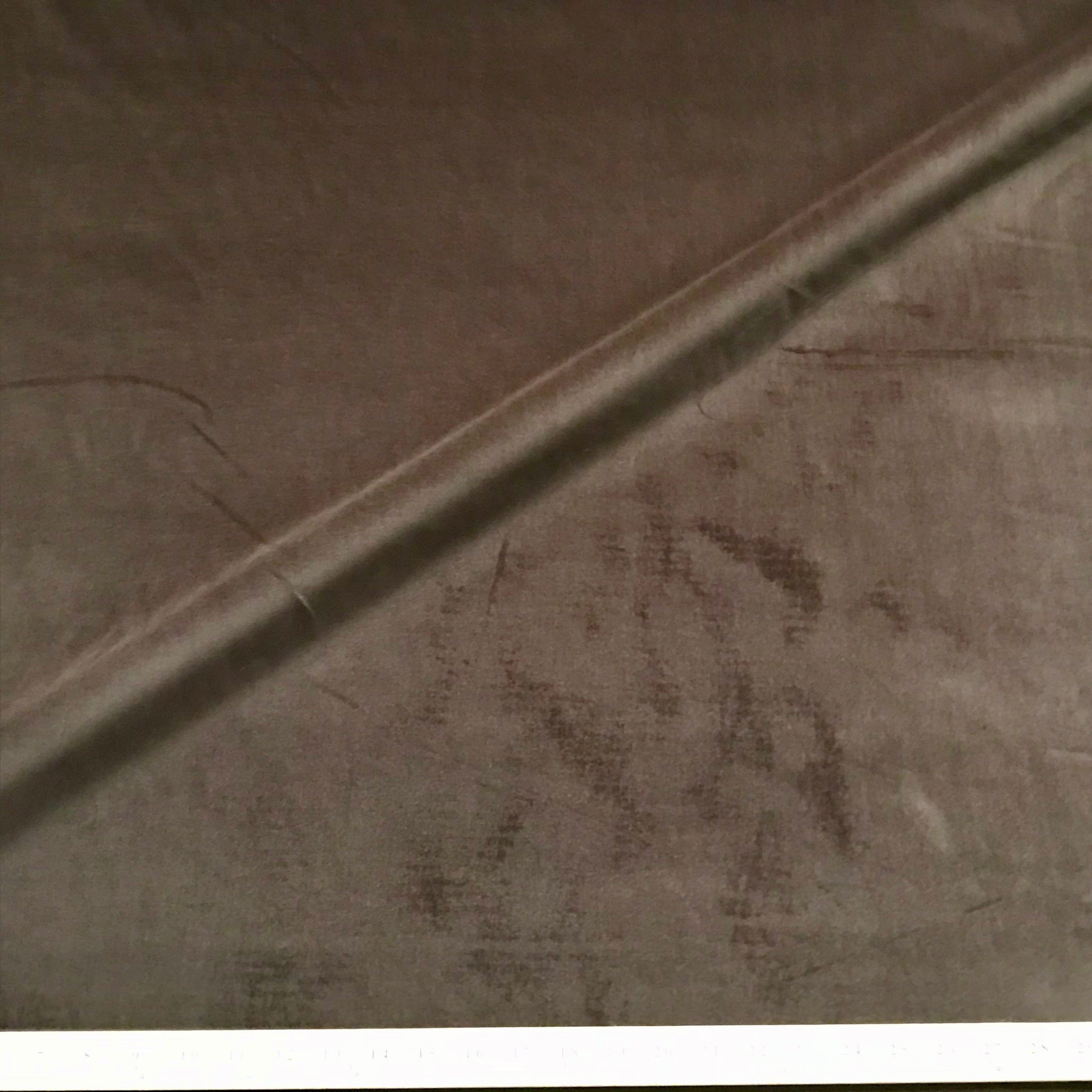 Dark Brown Solid Upholstery Fabric - 48"
