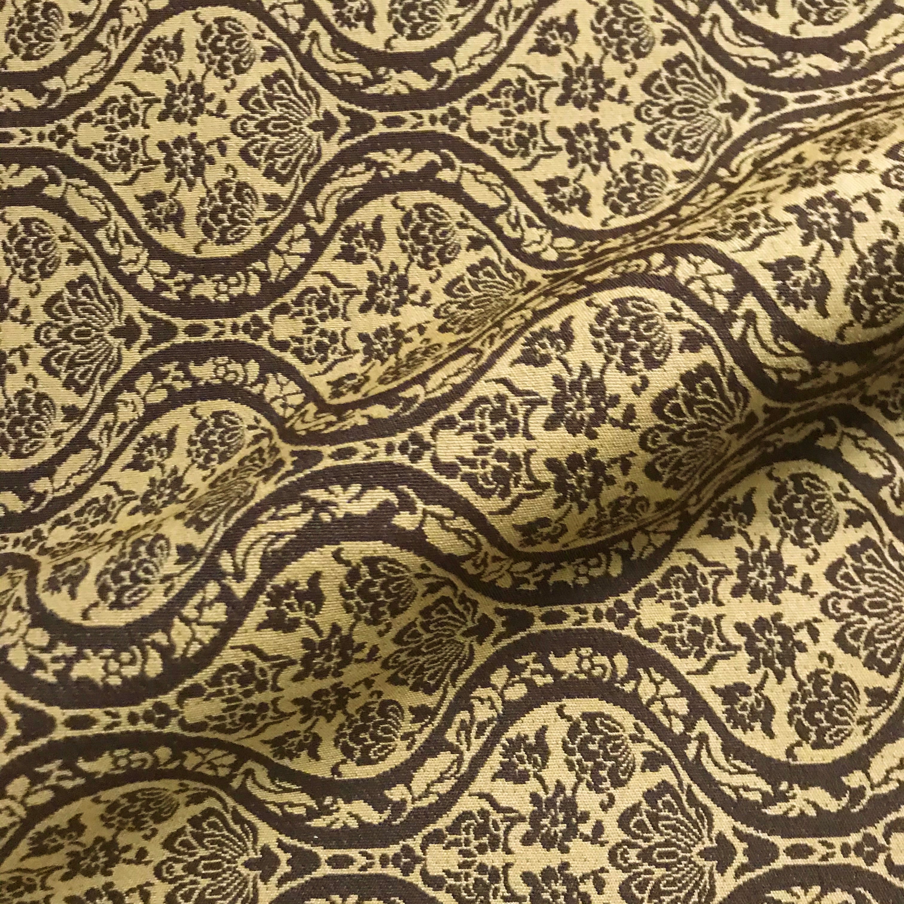 Sienna Dust Jacquard Woven Upholstery Fabric - 54"