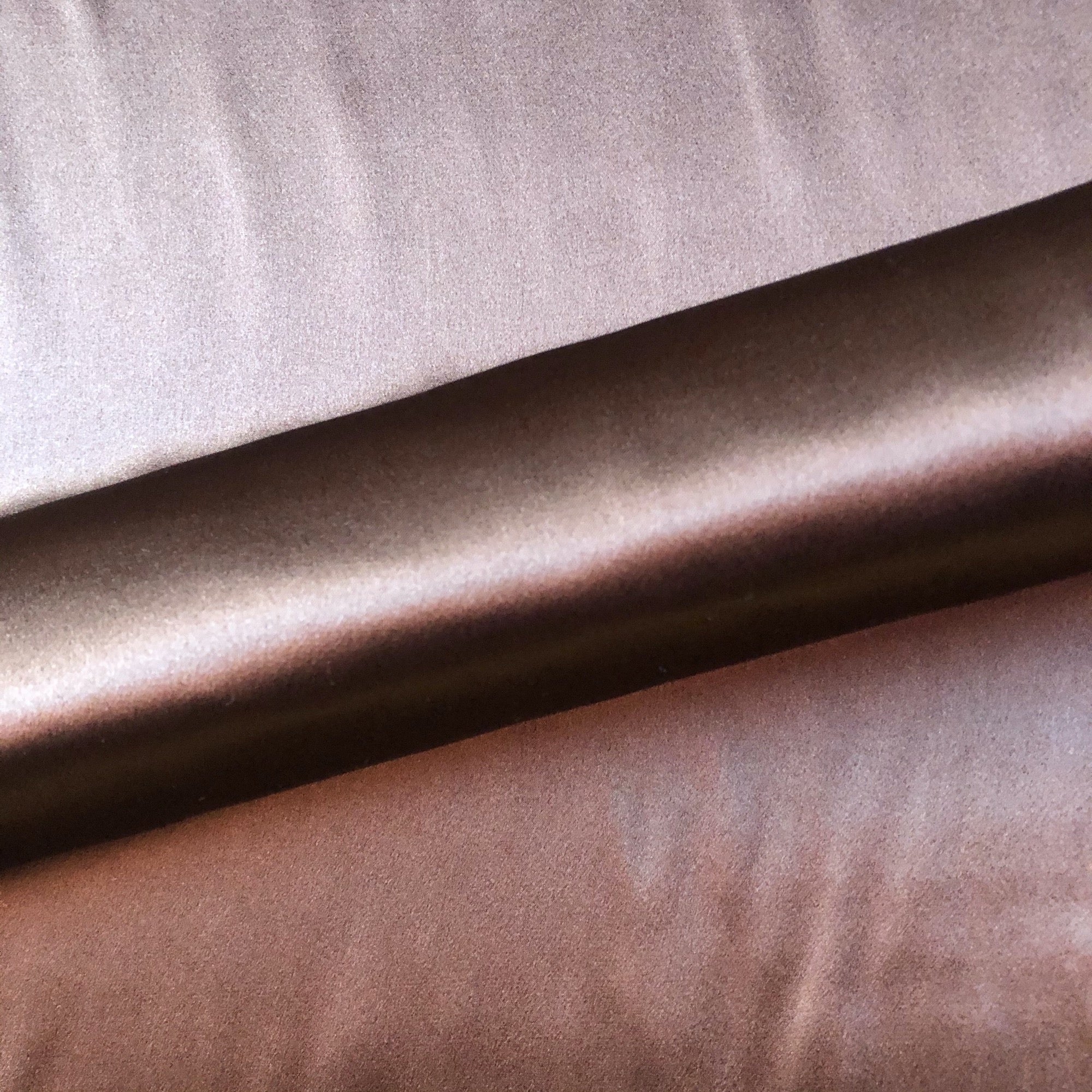 Charlemagne Chestnut 100% Silk Upholstery Fabric 54"