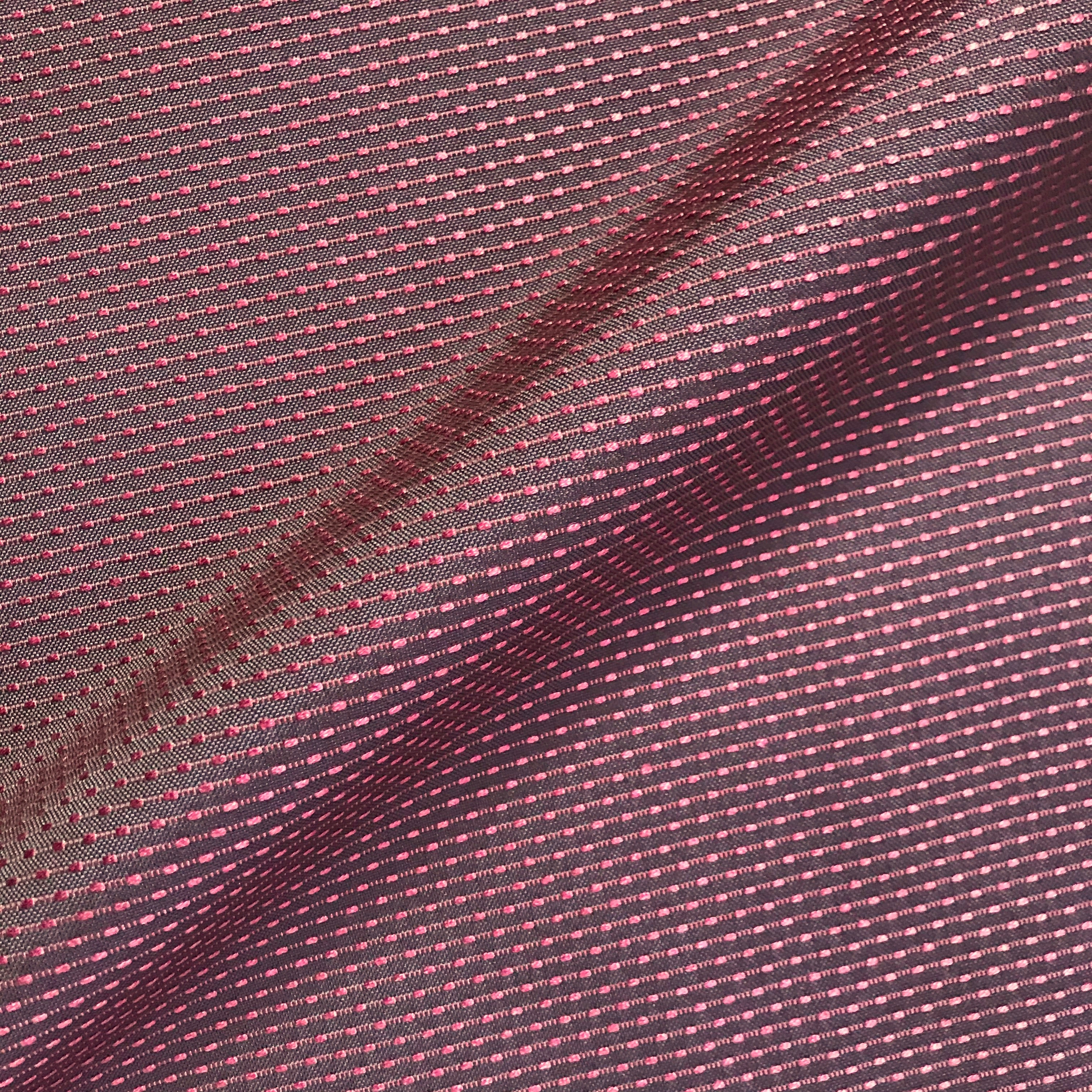 Purple Pink Pinstripe Upholstery Fabric 54"