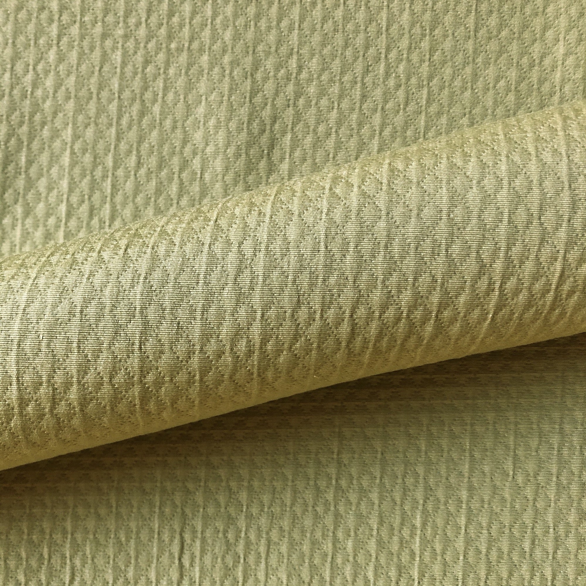 Moss Vintage Chic Diamond Matelasse Upholstery Fabric 54"