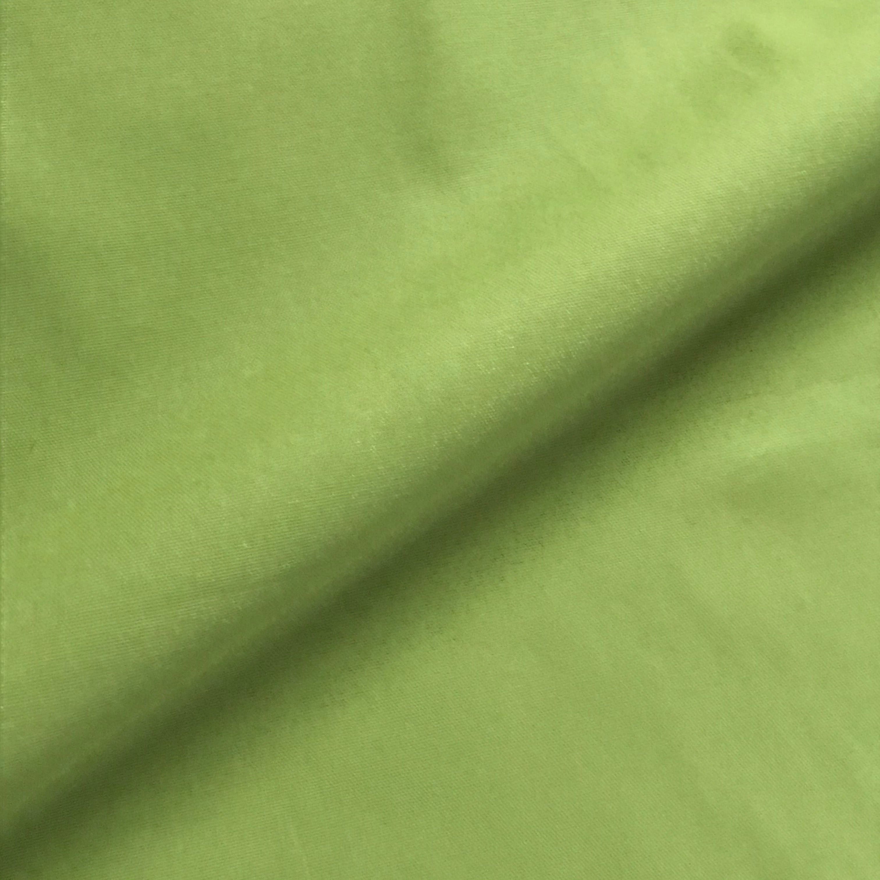 Fullerton Solid Green Cotton Fabric by the Yard - 58"