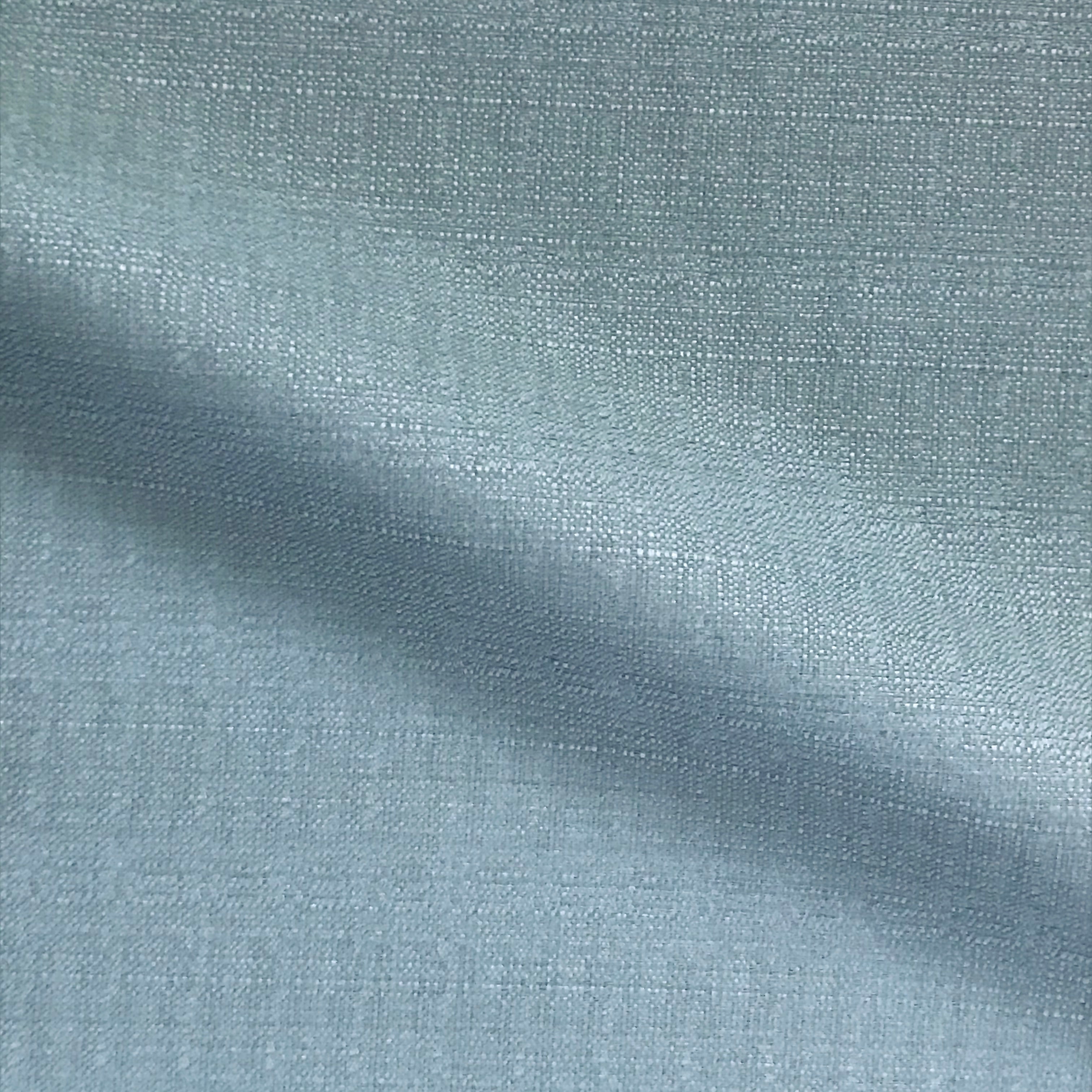 Ocean Blue Solid Textured Upholstery Fabric - 54"