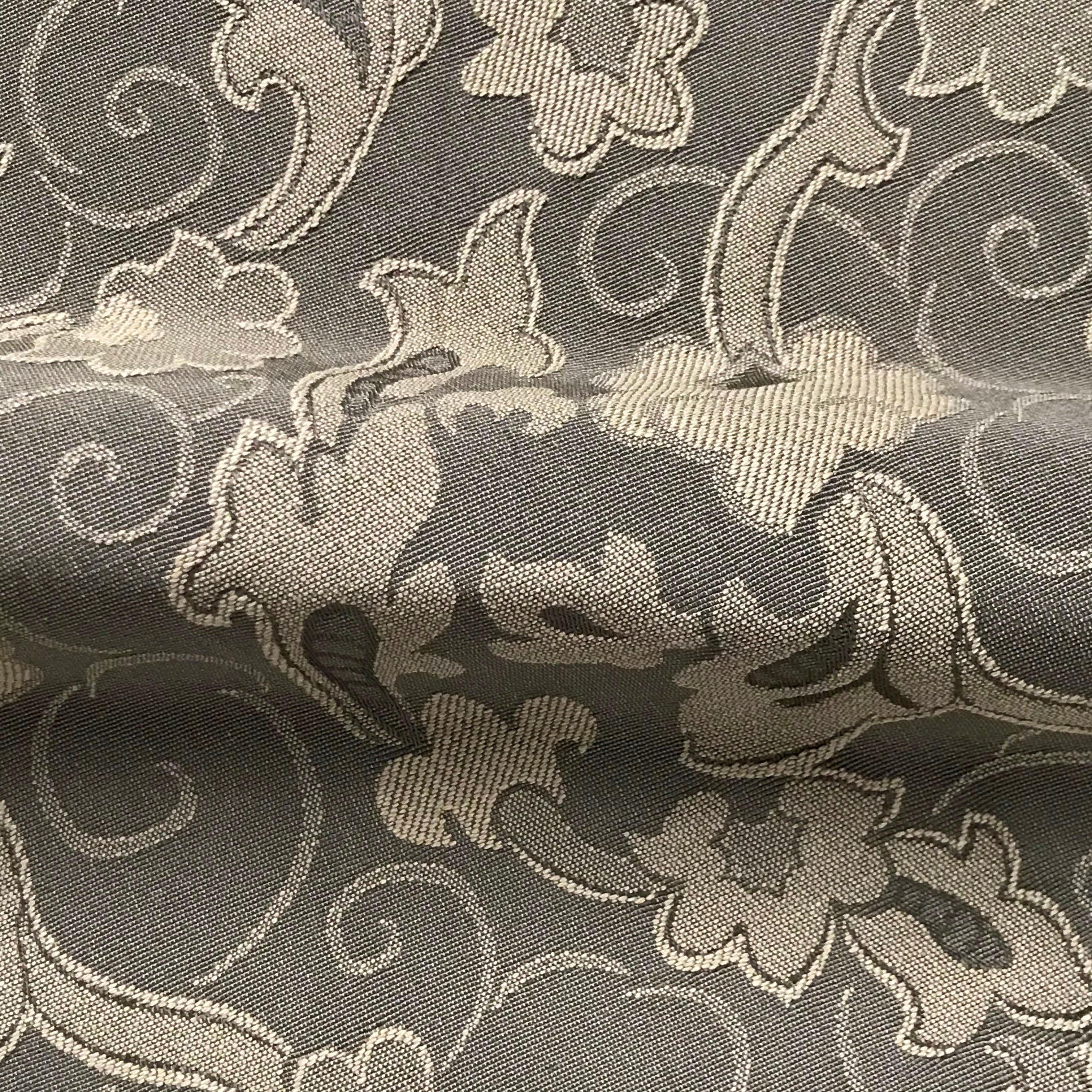Brown Traditional Woven Upholstery Fabric - 54"
