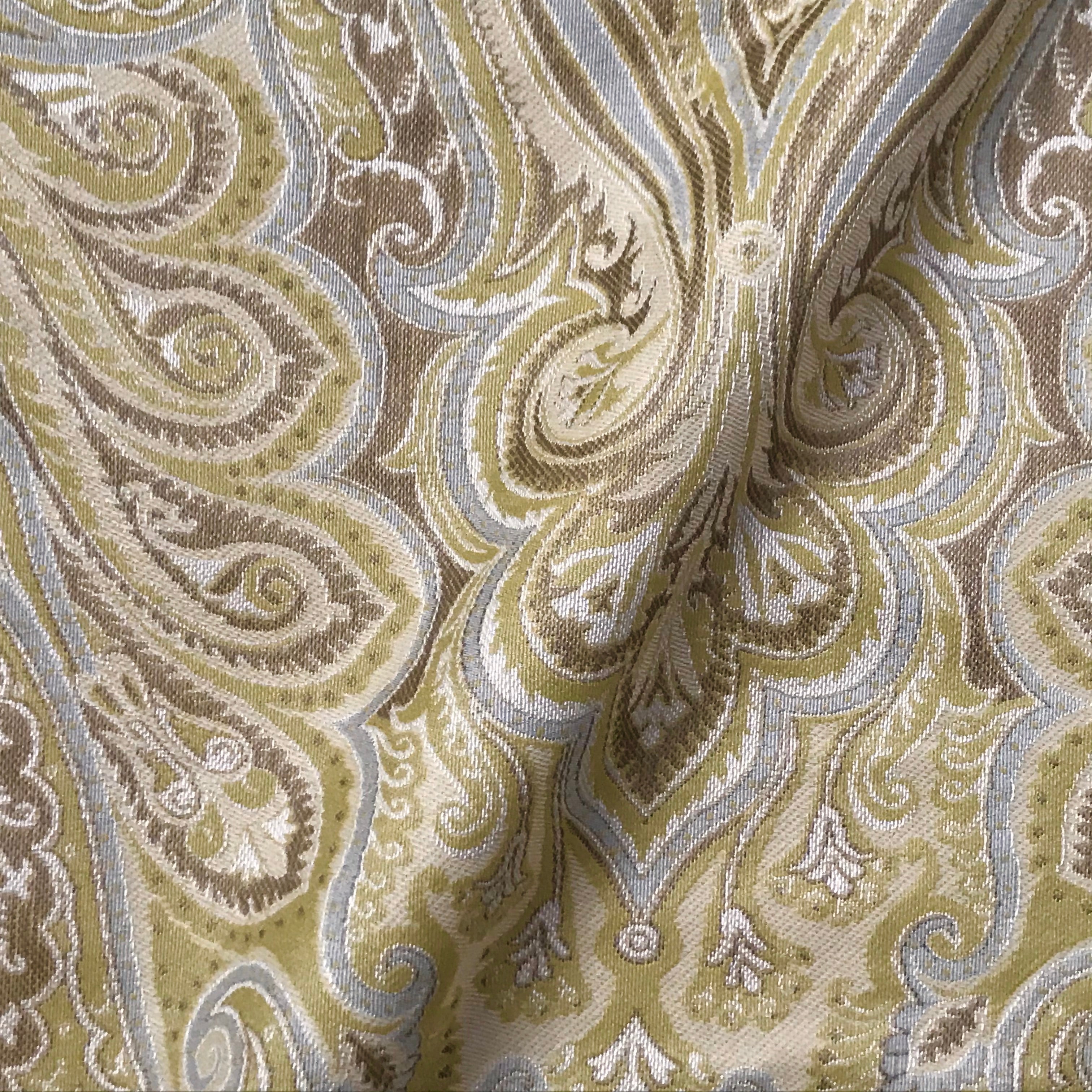 Gwen Paisley Jacquard Upholstery Fabric - 54"