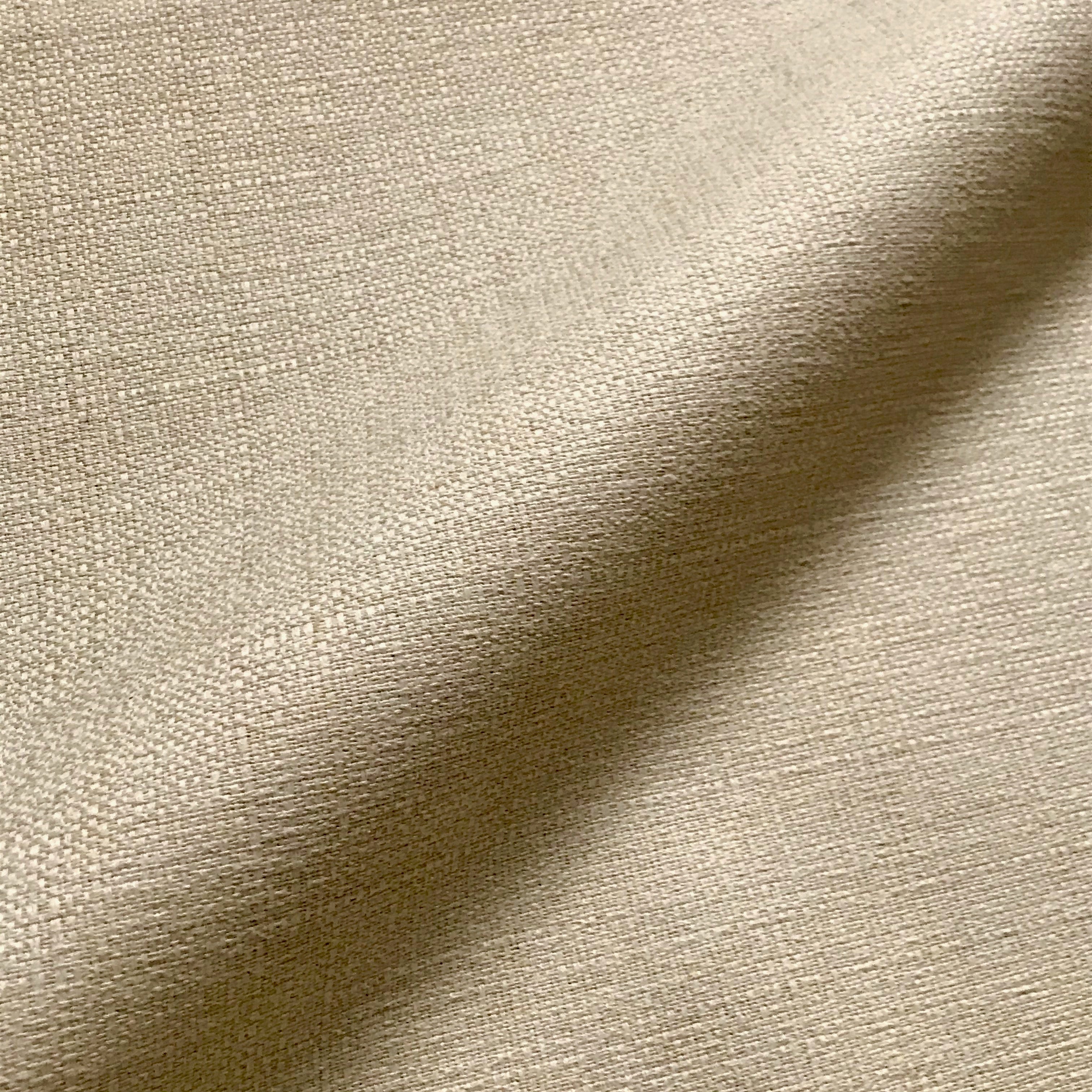 Cream Woven Upholstery Fabric - 56"