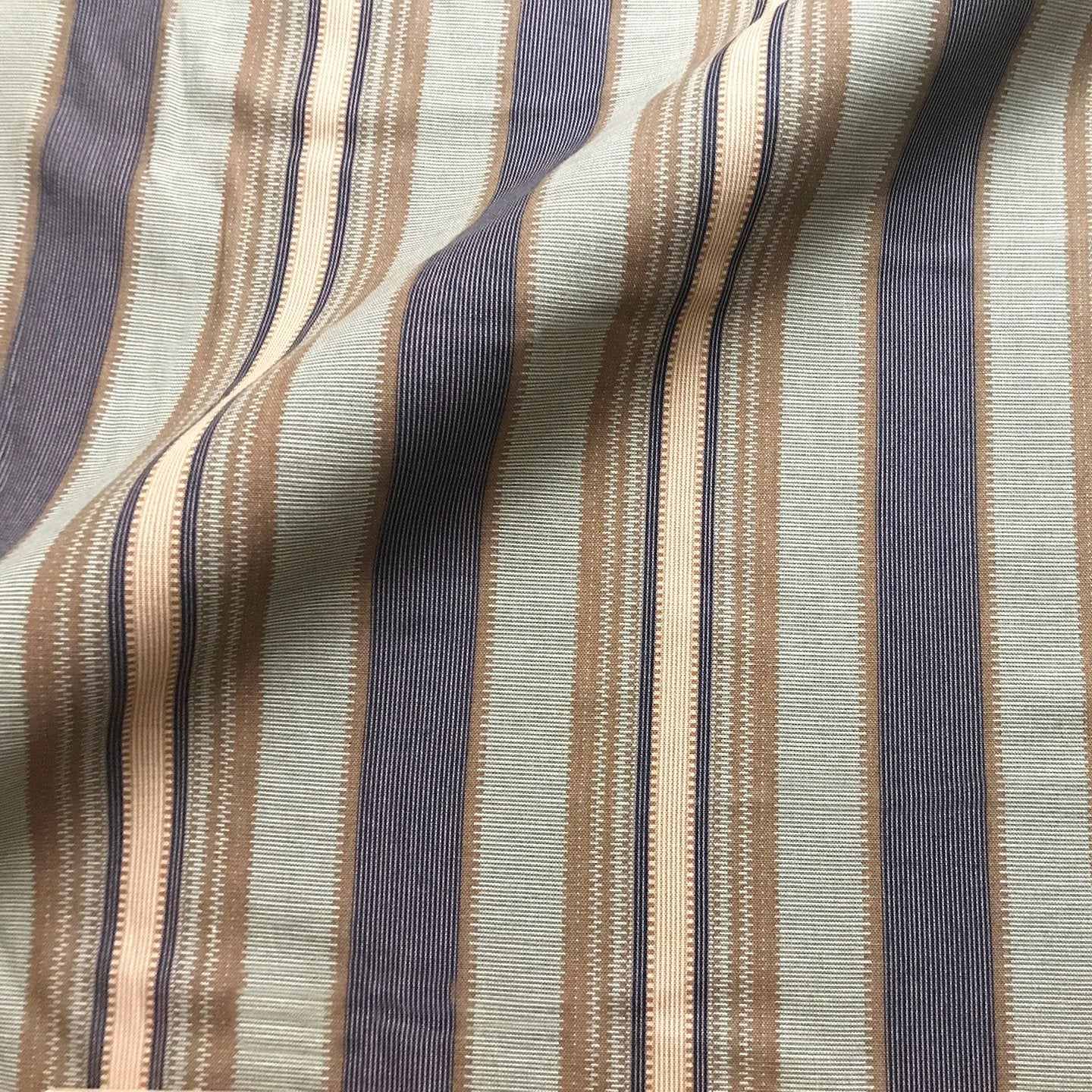 Sage Green Striped Upholstery Fabric 54"